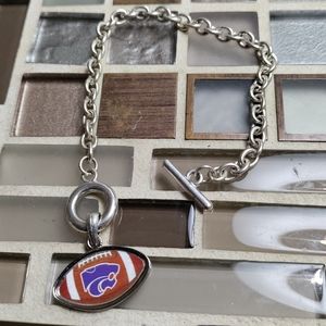 Kansas State Toggle bracelet